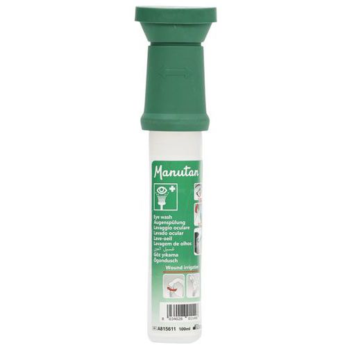 Flacone di soluzione oftalmica - 100 mL - Manutan,