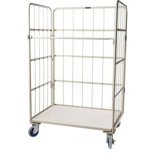 Roll-container incastrabile - Portata 500 kg - Acciaio 1100x800 mm,