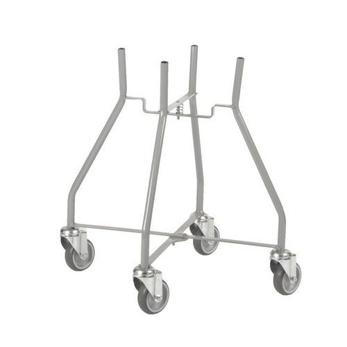 Portasecchio da cantiere pieghevole da 10/20 litri - Portata 60 kg,