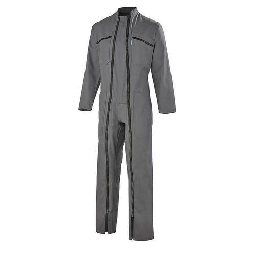 Tuta a 2 zip Essentiels grigio acciaio 4,