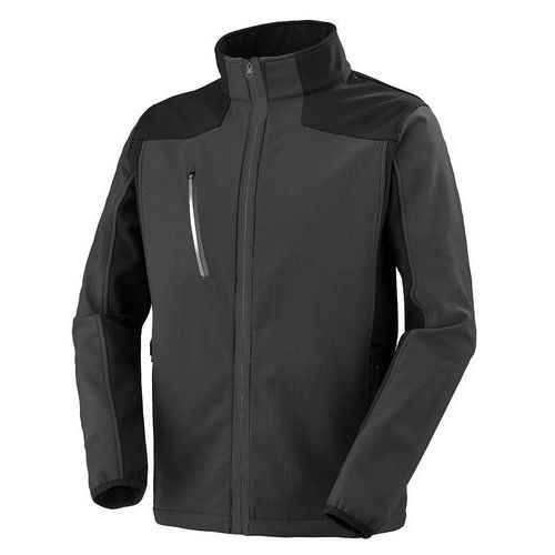 Softshell caucase grigio carbone/nero XL,