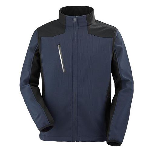 Softshell caucase navy/nero M,