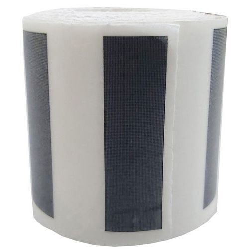 Segnaletica per porta vetrata 2,5m - 50mm - Linea nera,