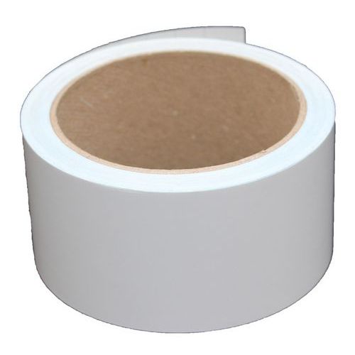 Segnaletica per porta vetrata 10m - 50mm - Bianco,