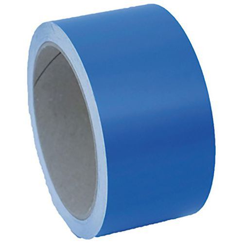 Segnaletica per porta vetrata 10m - 50mm - Blu,