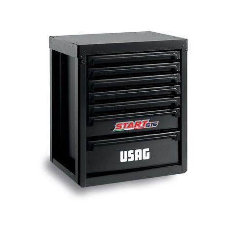 Armadio fisso a 7 cassetti,