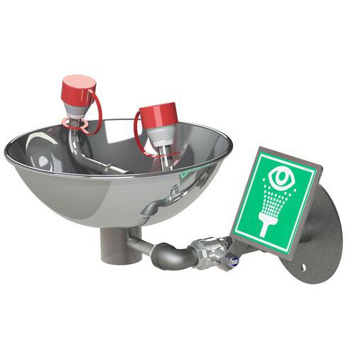 Lavaocchi acciaio inossidabile con rivestimento verniciato,