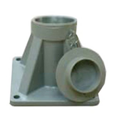 Base da avvitare in acciaio inox per gru leggera portatile,