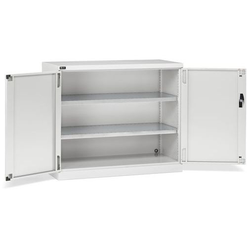 Armadio ad ante Perform - 1193x555x1000 - Grigio chiaro,