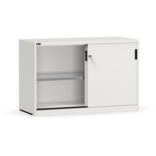 Armadio ad ante scorrevoli - 1428x600x915 mm - Grigio chiaro,