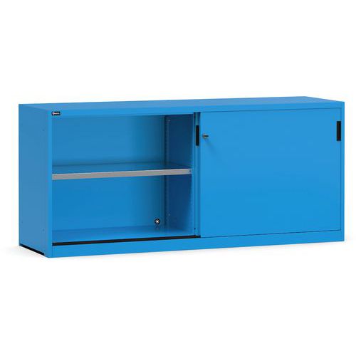 Armadio ad ante scorrevoli - 2040x600x915 mm - Blu,