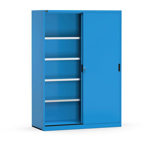 Armadio ad ante scorrevoli Perform - Blu,