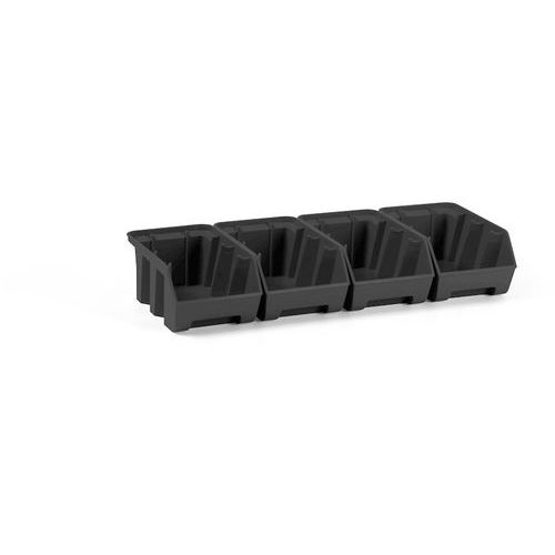 Contenitori a becco Picking Box Air - 108x173x76 mm - Nero,