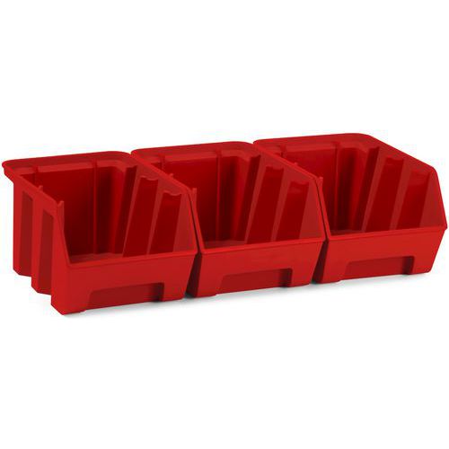 Contenitori a becco Picking Box Air - 160x234x127 mm - Rosso,