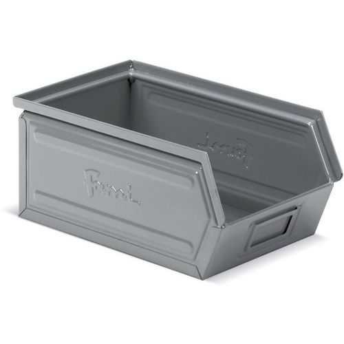 Contenitore in metallo - 210x350x145 mm - Grigio scuro,