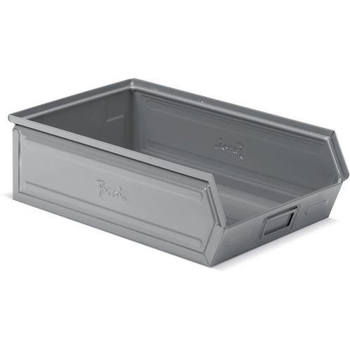 Contenitore in metallo - 310x500x145 mm - Grigio scuro,