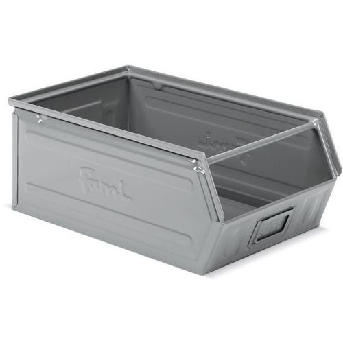 Contenitore in metallo - 310x510x200 mm - Grigio scuro,