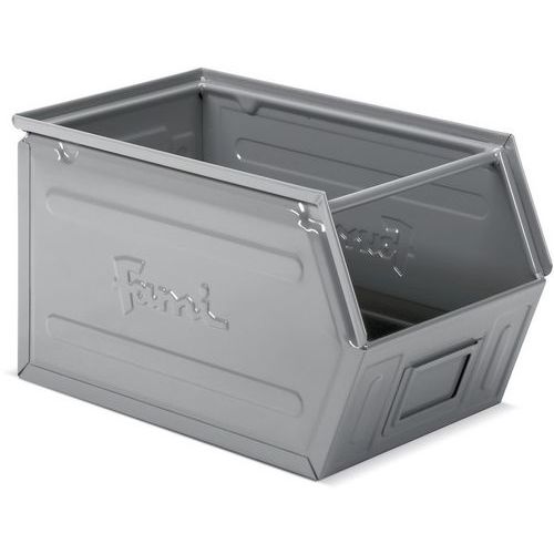 Contenitore in metallo - 310x525x315 mm - Grigio scuro,