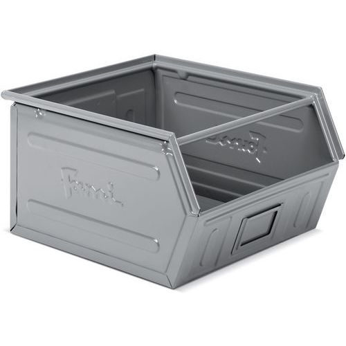 Contenitore in metallo - 480x540x300 mm - Grigio scuro,