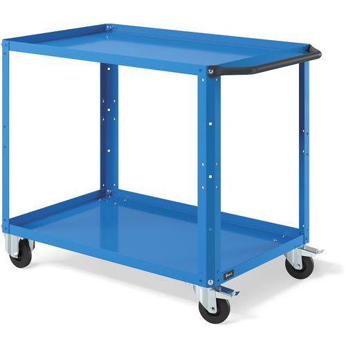 Carrello a rotelle, smontato - 1028x615x819 mm - Blu,