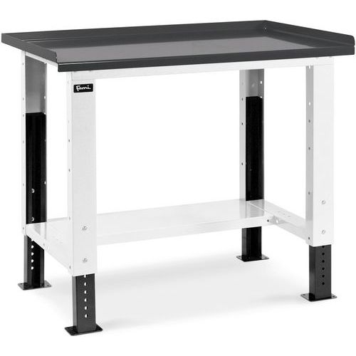 Banco da lavoro Work Up - 1031x704x737/1062 mm - Antracite,