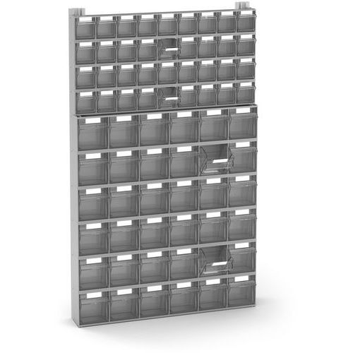 Scaffale Visual Box - 602x114x1000 - 72 cassetti,