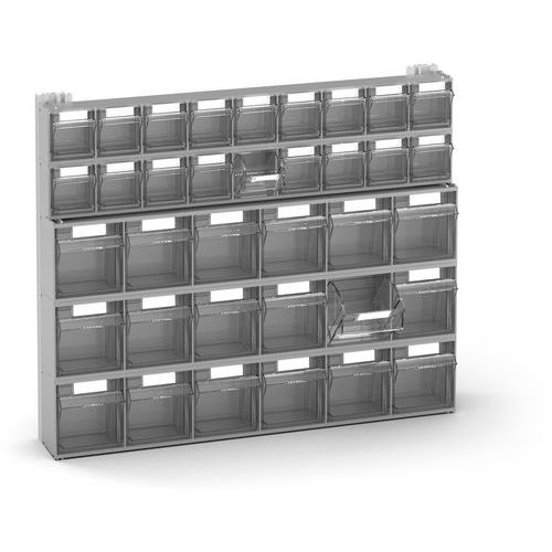 Scaffale Visual Box - 602x114x500 - 36 cassetti,