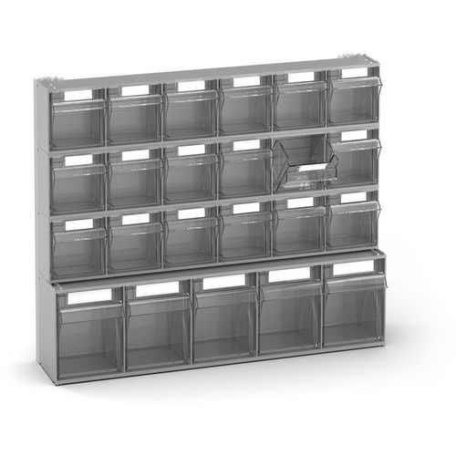 Scaffale Visual Box - 602x157x500 - 23 cassetti,