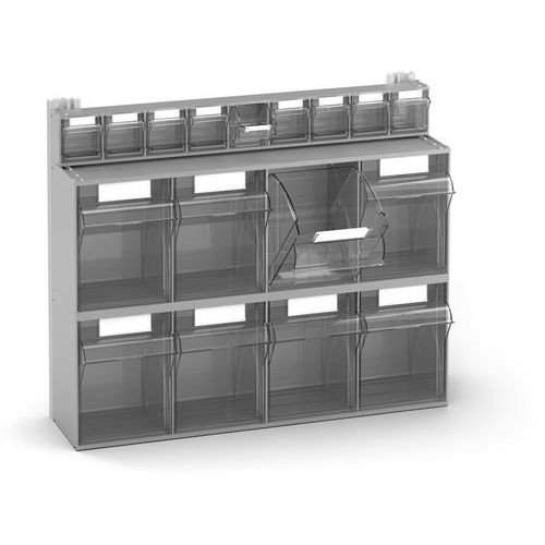 Scaffale Visual Box - 602x190x500 - 17 cassetti,