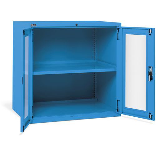 Mobile basso a 2 ante - 1020x726x1000 mm - Blu,
