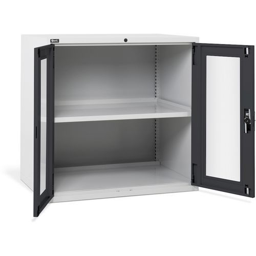 Mobile basso a 2 ante - 1020x726x1000 mm - Antracite,