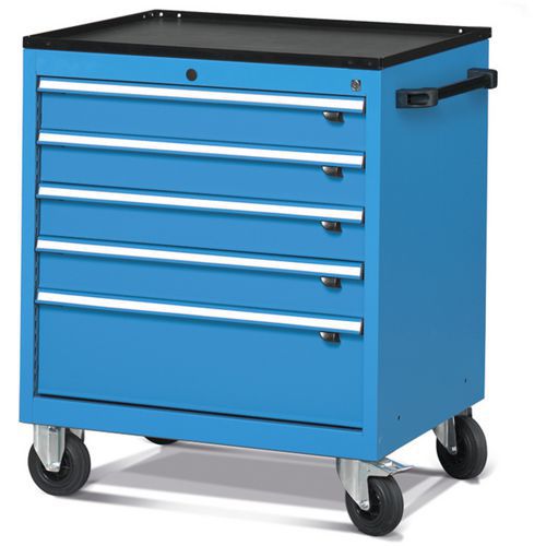 Carrello portautensili - 794x600x853 mm - Blu,