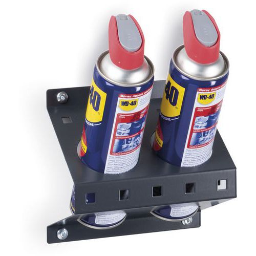 Supporto inclinato per 2 bombole spray - 188x111x172,