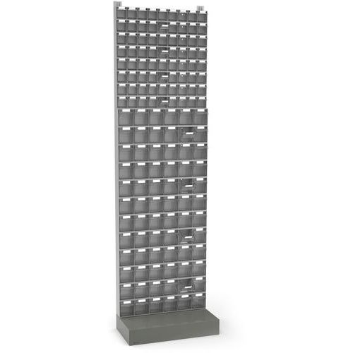 Sistema di stoccaggio Visual Box - 604x322x2100 - 144 contenitori,