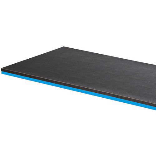 Copertura in acciaio per piano in legno - 1500x702x27 mm,