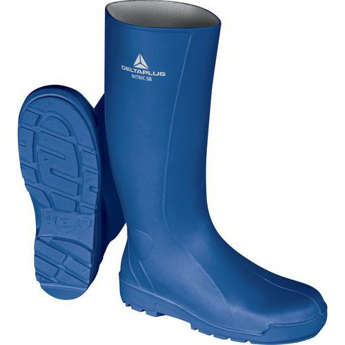 stivali pvc nitric sb blu 38 - NITRISBBL38,