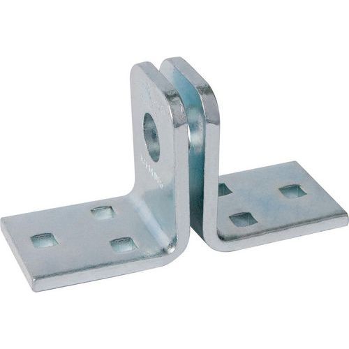 Staffa con occhiello per lucchetto - 100 mm,