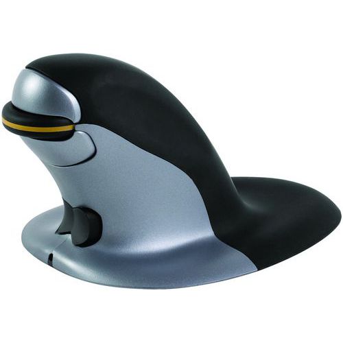 Mouse verticale per ambidestri Pingouin wireless - Medio,