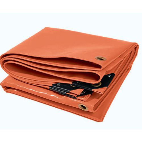 Telone di copertura IBC in PVC - chiusura a velcro,