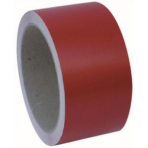 Segnaletica per porta vetrata 10m - 50mm - Rosso,