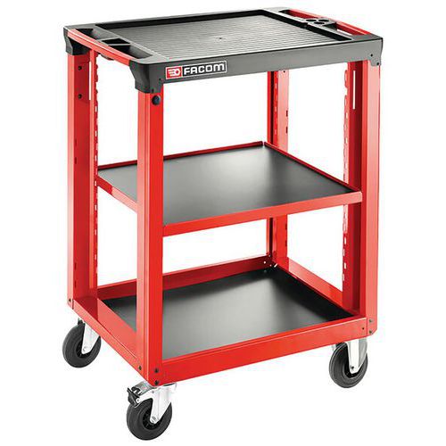 Carrello da officina Roll - 3 ripiani,