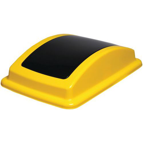 Coperchio girevole per contenitore 40L - Giallo - Probbax,