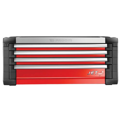 Carrello portattrezzi JETM5 4 cassetti rosso - Facom,