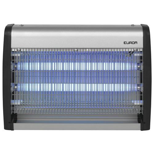 Distruttore d'insetti superficie 150 m² lampada 2 x 15W,