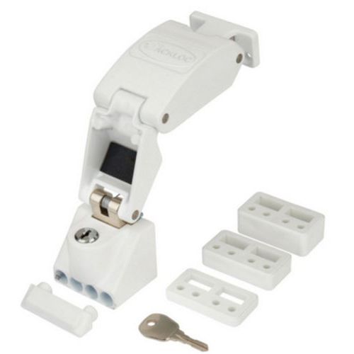 Blocca finestra Jackloc con serratura - Bianco,