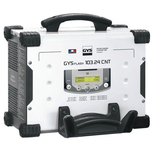 Caricabatterie Gysflash 103.24 CNT FV (cavi 5 m),