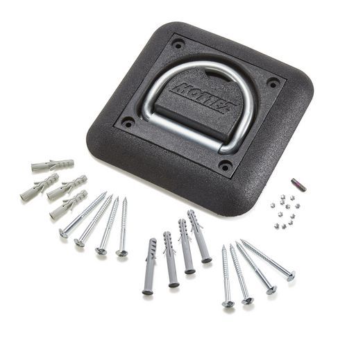 Piede di ancoraggio gomma pneumatica riciclabile-A pavimento,