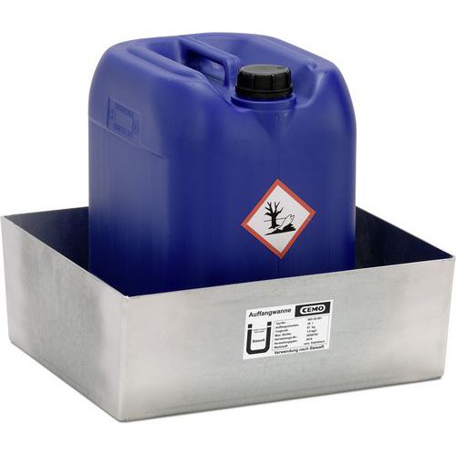 Vasca di raccolta in acciaio Q30,