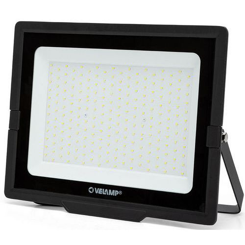 Faro a led SMD 200W IP65 nero 6500K,