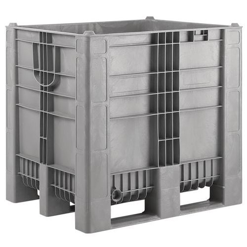 Cassa-pallet PEHD 1000x1200x1140 mm 1000 L, 3 pattini,